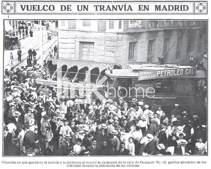 AA Tranvía accidente 1912