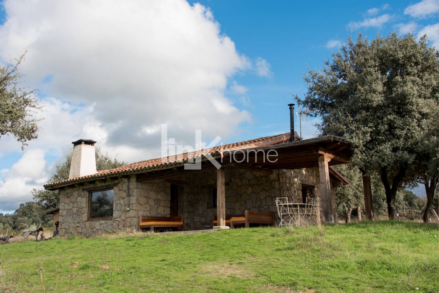 Fachada frontal de la casa