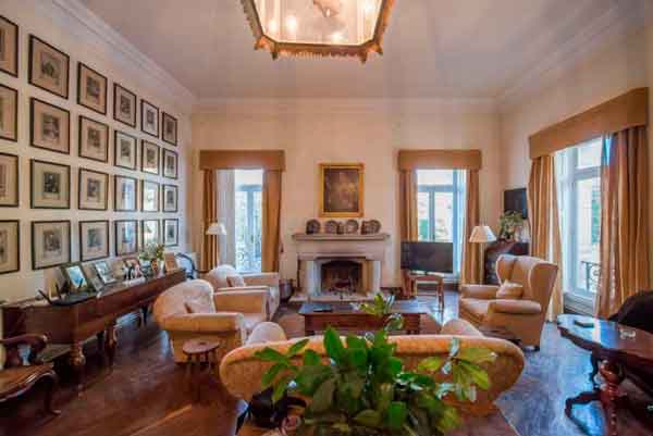 Northeast Living Room - Chimney